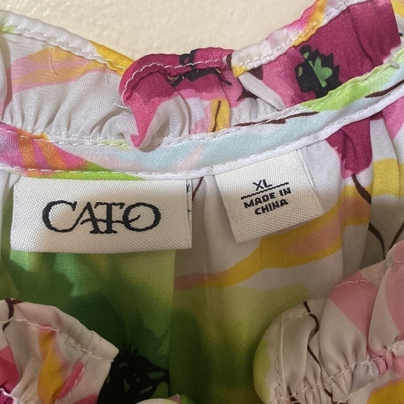 CATO floral top - Picture 6 of 6